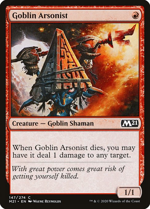 Goblin Arsonist - Core Set 2021 #147