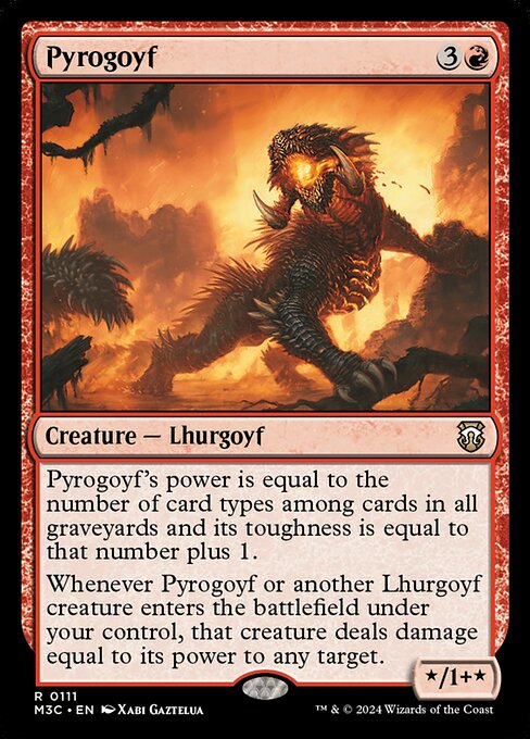Pyrogoyf - Commander: Modern Horizons 3: - 111 - Near Mint
