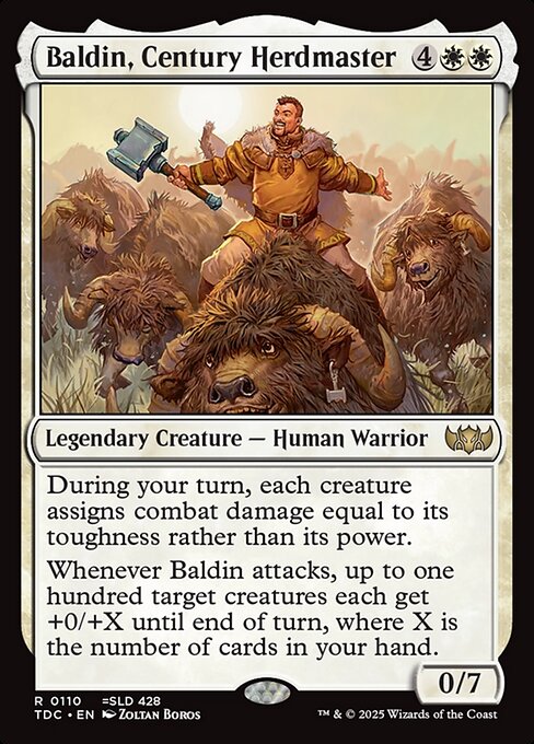 Baldin, Century Herdmaster - Tarkir: Dragonstorm Commander #110