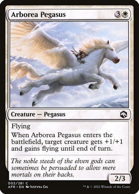 Arborea Pegasus - Adventures in the Forgotten Realms: - 2 - Near Mint