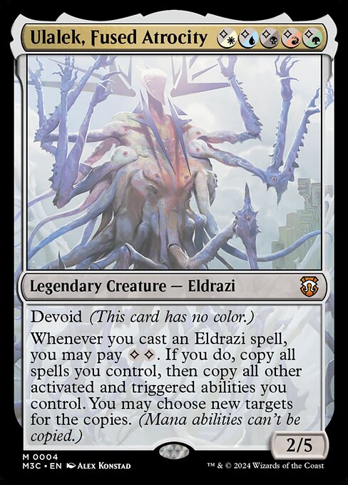 Ulalek, Fused Atrocity - Modern Horizons 3 Commander #4