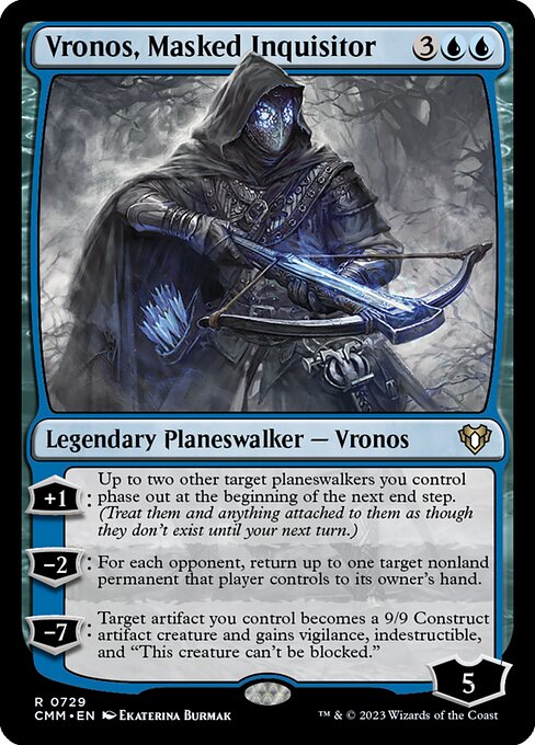 Vronos, Masked Inquisitor - Commander Masters #729