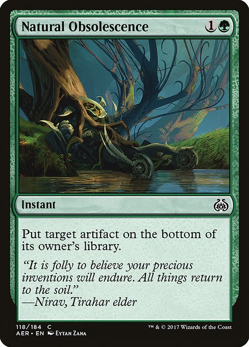 Natural Obsolescence - Aether Revolt #118