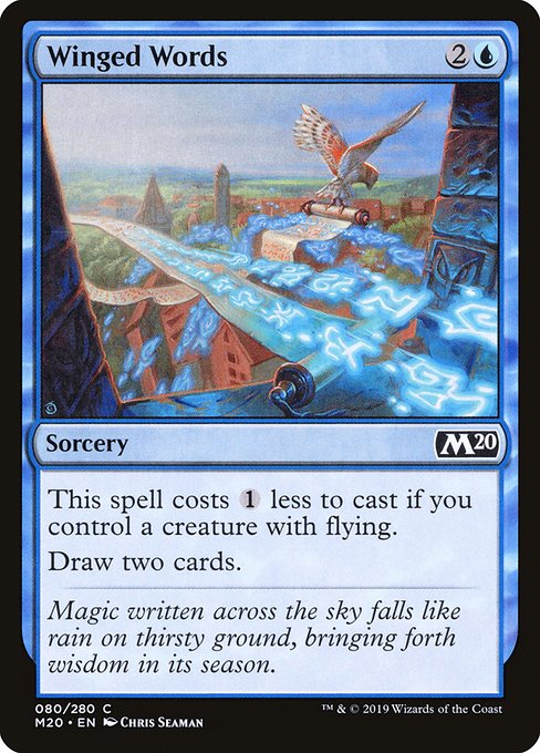 Winged Words - Core Set 2020 #80