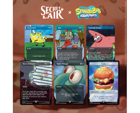 SpongeBob SquarePants: Internet Sensation - Secret Lair Drop Series (SLD)