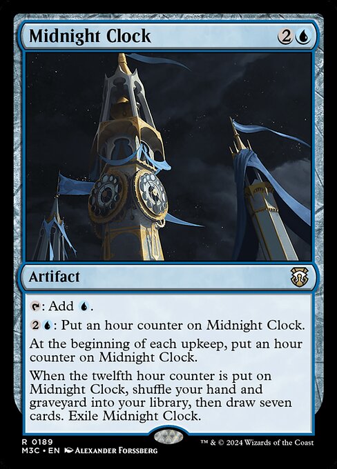 Midnight Clock - Modern Horizons 3 Commander #189