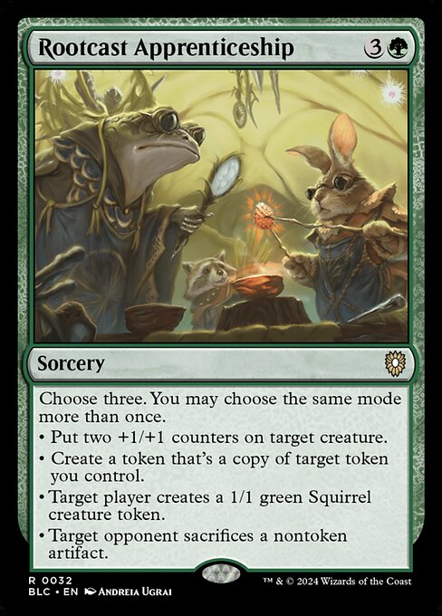 Rootcast Apprenticeship - Bloomburrow Commander #32