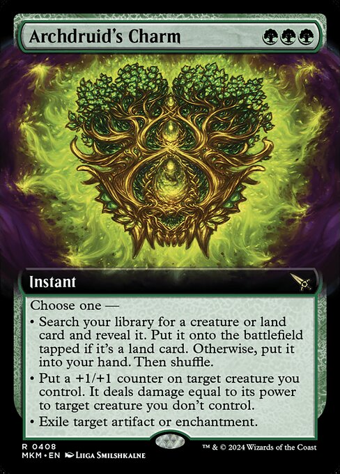 Archdruid's Charm (Extended Art) - Murders at Karlov Manor #408