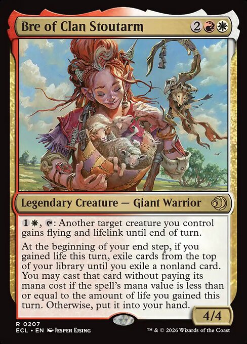 Bre of Clan Stoutarm - Lorwyn Eclipsed #207