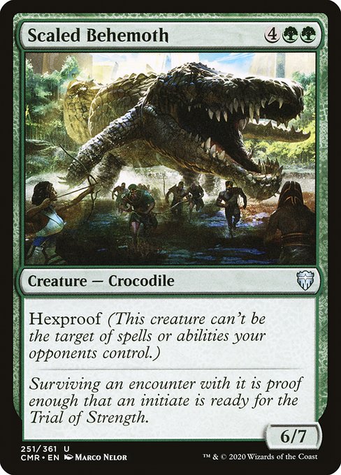 Scaled Behemoth - Commander Legends #251