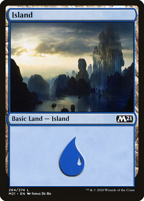 Island (264) - Core Set 2021 #264