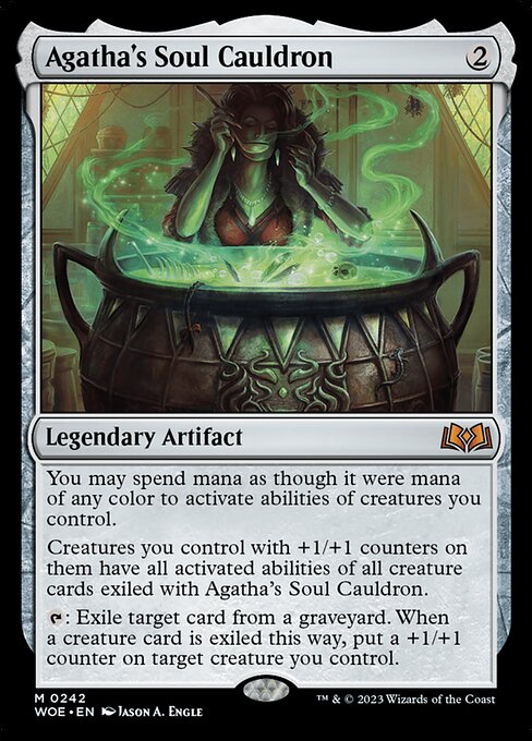 Agatha's Soul Cauldron - Wilds of Eldraine #242