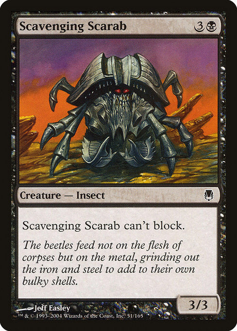 Scavenging Scarab - Darksteel #51