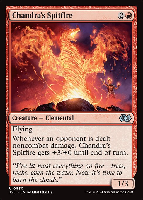 Chandra's Spitfire - Foundations Jumpstart #530