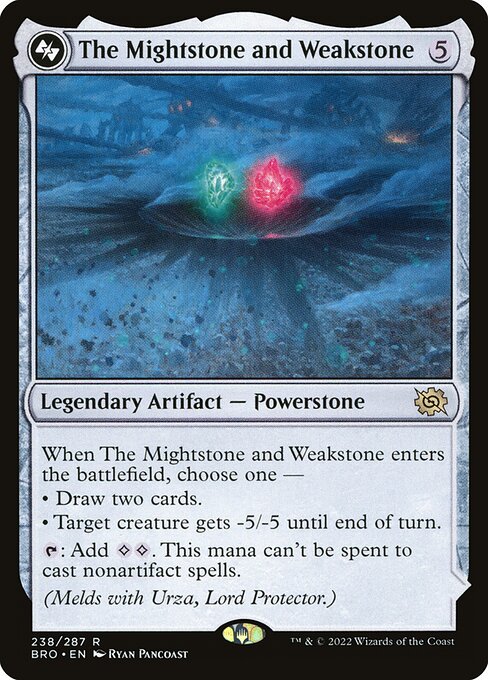 The Mightstone and Weakstone - The Brothers' War #238
