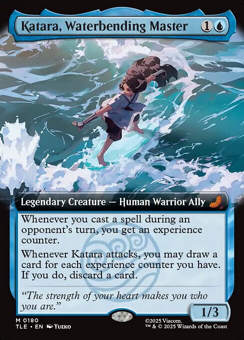 Katara, Waterbending Master (Extended Art) - Avatar: The Last Airbender Eternal #180