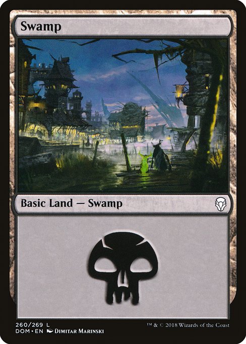 Swamp (260) - Dominaria #260