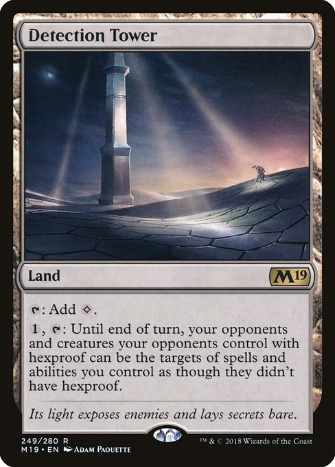 Detection Tower - Core Set 2019 #249