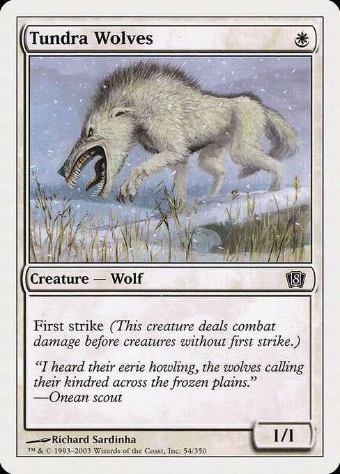 Tundra Wolves - Eighth Edition #54