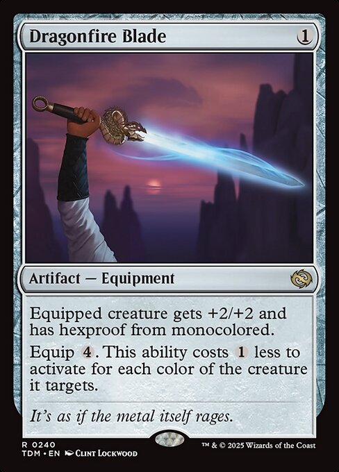 Dragonfire Blade - Tarkir: Dragonstorm #240