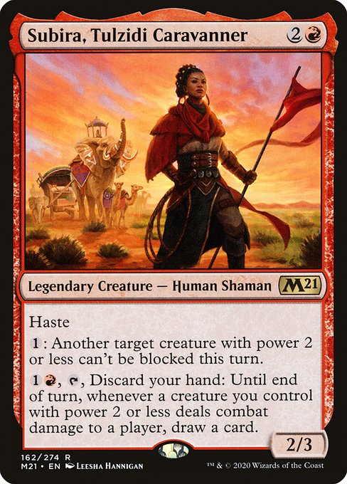 Subira, Tulzidi Caravanner - Core Set 2021 #162