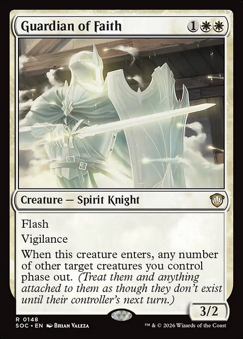 Guardian of Faith - Secrets of Strixhaven Commander #148