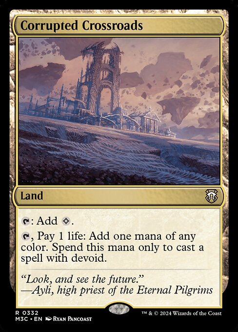 Corrupted Crossroads - Modern Horizons 3 Commander #332