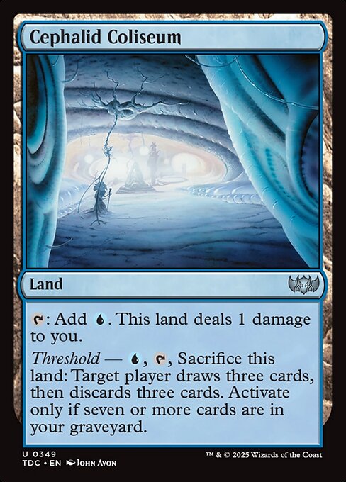 Cephalid Coliseum - Tarkir: Dragonstorm Commander #349