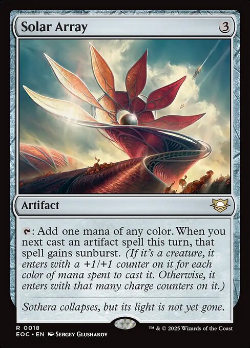 Solar Array - Edge of Eternities Commander #18