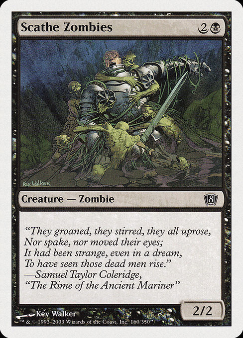 Scathe Zombies - Eighth Edition #160