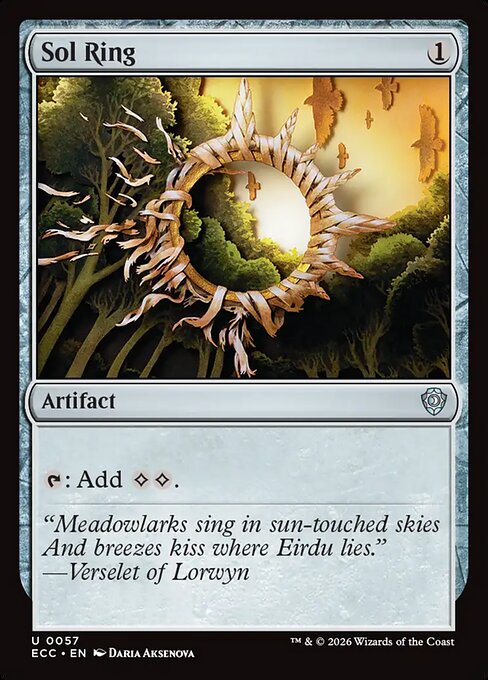 Sol Ring (0057) - Lorwyn Eclipsed Commander #57