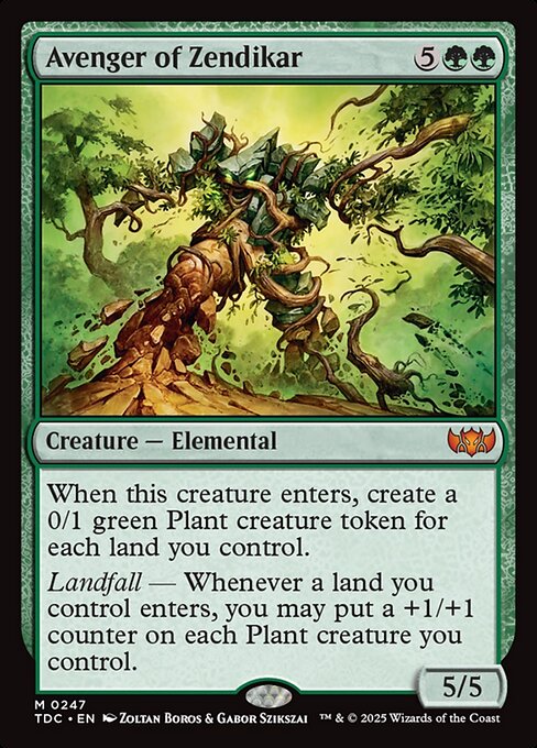 Avenger of Zendikar - Tarkir: Dragonstorm Commander #247