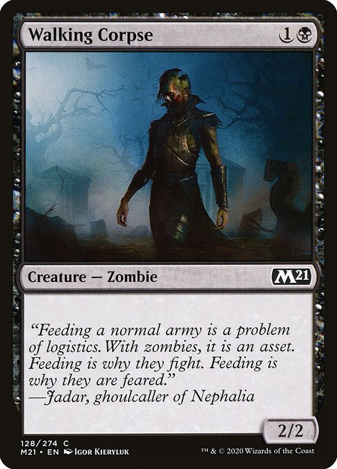 Walking Corpse - Core Set 2021 #128