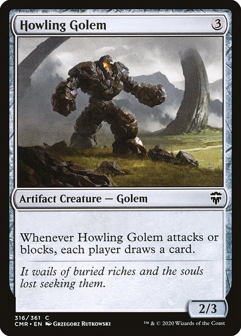 Howling Golem - Commander Legends #316