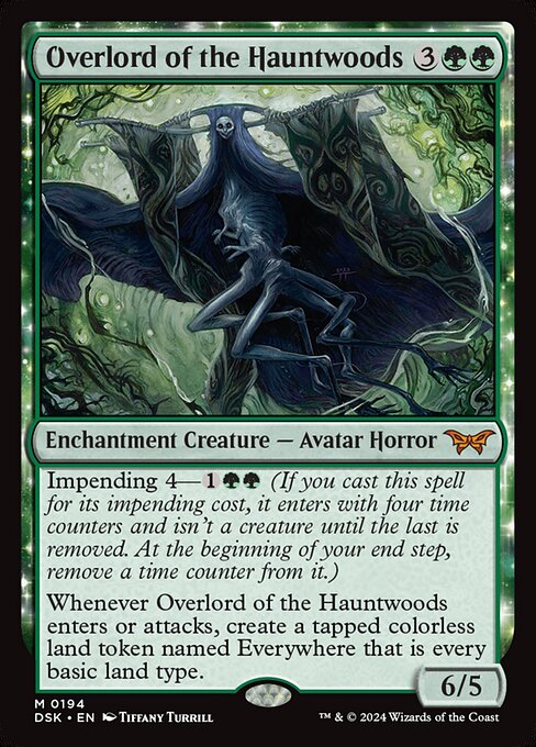 Overlord of the Hauntwoods - Duskmourn: House of Horror #194