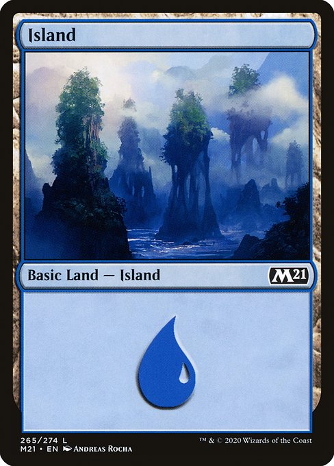Island (265) - Core Set 2021 #265