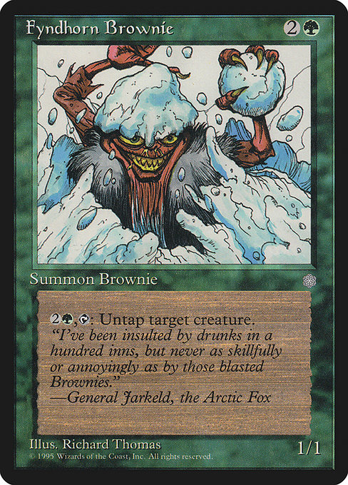 Fyndhorn Brownie - Ice Age #242
