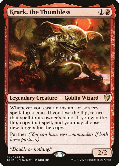 Krark, the Thumbless - Commander Legends #189