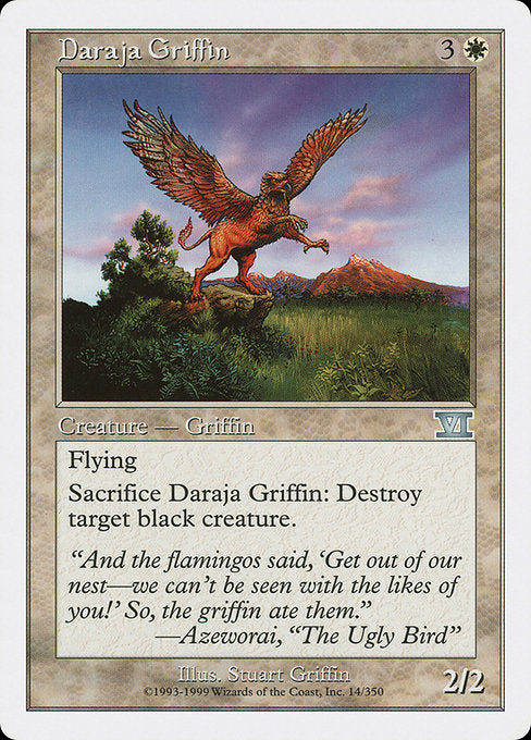 Daraja Griffin - Classic Sixth Edition #14