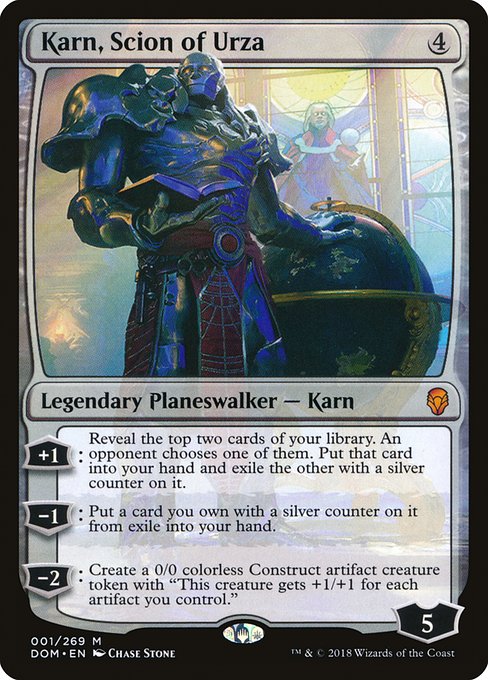 Karn, Scion of Urza - Dominaria #1