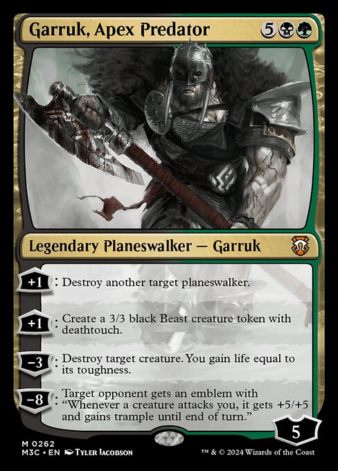 Garruk, Apex Predator - Modern Horizons 3 Commander #262