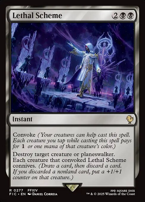 Lethal Scheme - Final Fantasy Commander #277