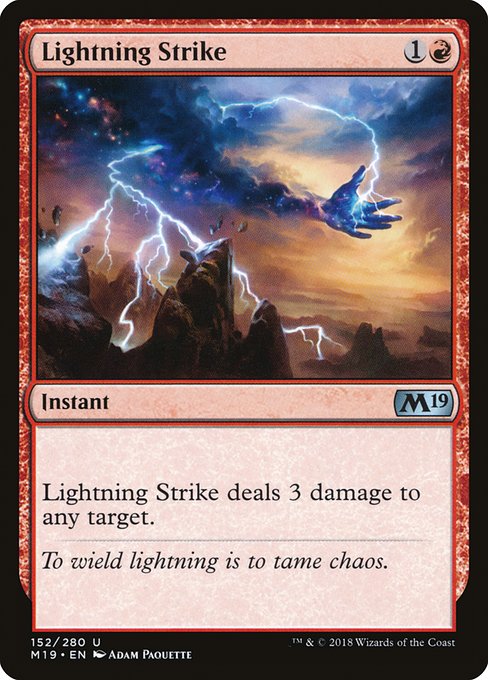 Lightning Strike - Core Set 2019 #152