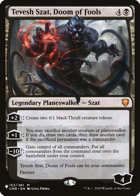Tevesh Szat, Doom of Fools - The List #CMR-153