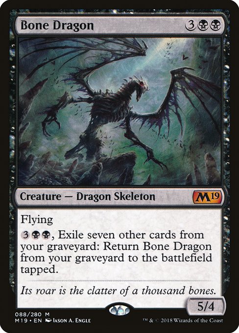 Bone Dragon - Core Set 2019 #88