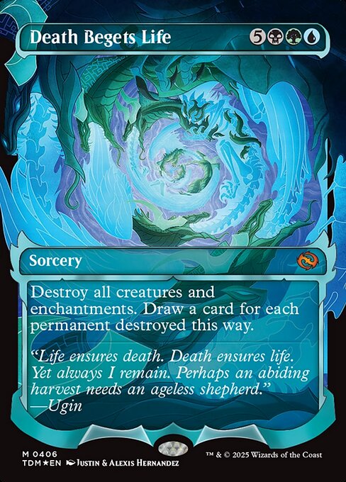 Death Begets Life (Showcase) - Tarkir: Dragonstorm #406