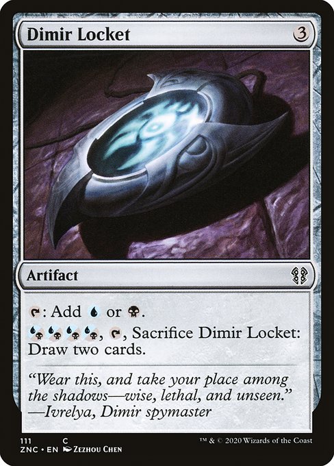 Dimir Locket - Zendikar Rising Commander #111
