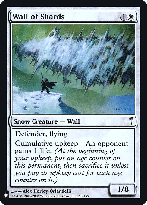 Wall of Shards - The List #CSP-23