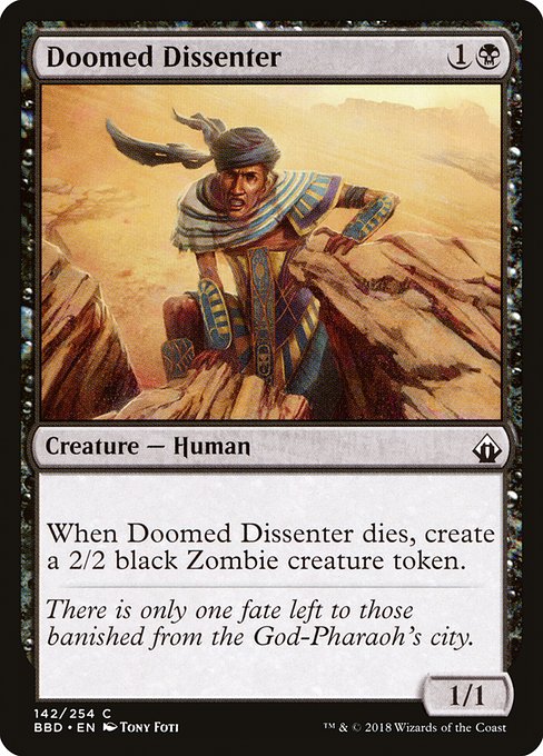 Doomed Dissenter - Battlebond #142