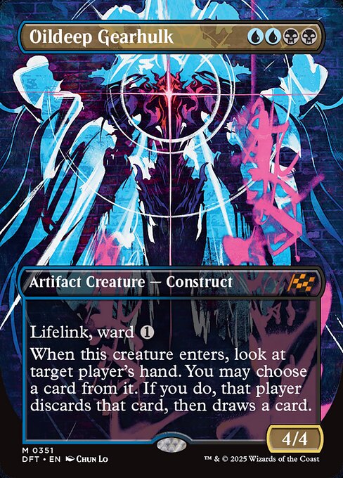 Oildeep Gearhulk (Borderless) - Aetherdrift #351